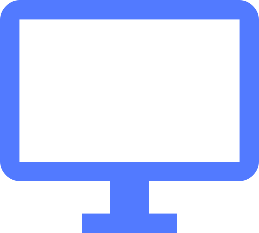 Stilisiertes Bild eines Computers